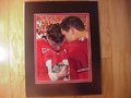 Picture: David Pollack and David Greene Georgia Bulldogs original 8 X 10 photo double matted to 11 X 14. Some know this picture as "Commitment."