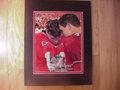 Picture: David Pollack and David Greene Georgia Bulldogs "The Prayer" original 8 X 10 photo professionally double matted to 11 X 14. Some know this picture as "Commitment."