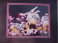 Picture: Herschel Walker Georgia Bulldogs hand-signed 8 X 10 photo of his touchdown against Notre Dame in the 1980 National Championship/Sugar Bowl professionally double matted to 11 X 14. The autograph is absolutely guaranteed authentic and comes with a Certificate of Authenticity.
