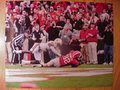 Picture: Michael Bennett Georgia Bulldogs touchdown 8 X 10 photo professionally double matted to 11 X 14.