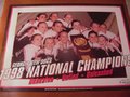 Picture: 1998 Georgia Bulldogs Georgia Gym Dogs 1998 National Championship poster features Kim Arnold, Julie Ballard and all the other unbeaten, untied, unleashed Lady Dogs. We have only one left!