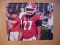 Picture: Nick Chubb Georgia Bulldogs original 20 X 30 poster against Clemson. We are the copyright holders of this image and the quality and clarity is fantastic.
