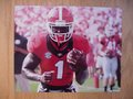 Picture: Sony Michel Georgia Bulldogs original 20 X 30 poster against Clemson. We are the copyright holders of this image and the quality and clarity is fantastic.