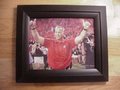 Picture: Mark Richt Georgia Bulldogs original 8 X 10 photo professionally framed in black wood to 11 X 14.
