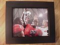 Picture: Mark Richt and D.J. Shockley of the Georgia Bulldogs 11 X 14 photo professionally framed in very nice black wood to 14 1/2 X 17 1/2.