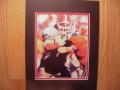 Picture: Bill Goldberg Georgia Bulldogs original 8 X 10 photo professionally double matted to 11 X 14 to fit a standard frame. Yes that wrestling Goldberg played defense for the Dawgs!