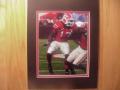 Picture: Greg Blue #4 Georgia Bulldogs original 8 X 10 photo professionally double matted to 11 X 14 so that it fits a standard frame.