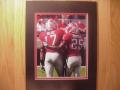 Picture: Greg Blue with Tre Battle Georgia Bulldogs original 8 X 10 photo professionally double matted to 11 X 14 so that it fits a standard frame.