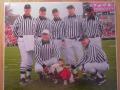 Picture: UGA VII with the referees Georgia Bulldogs original 16 X 20 photo print.