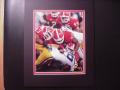 Picture: Georgia Bulldogs defense clamps down on LSU to win the 2005 SEC Championship. Original 8 X 10 photo double matted to 11 X 14.  