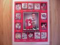 Picture: Georgia Bulldogs "Re-Mark-able Season!" 2002 original art print from Dave Helwig features 15 different pieces of art work including the season ending 13th win featuring 2002 SEC Coach of the Year Mark Richt. This is the first year Helwig did these pieces and all 14 of his Georgia game art pieces are featured with the season ending Richt piece on this one great Georgia Bulldogs Football Picture.