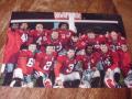 Picture: Autographed by David Greene of the Seattle Seahawks and Reggie Brown of the Philadelphia Eagles! 2005 Georgia Bulldogs Seniors posed for this photo after their last home game together! Includes Pollack, Gibson and others on it as well.