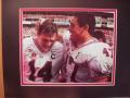 Picture: David Pollack and David Greene last game as Georgia Bulldogs original  8 X 10 photo professionally double matted to 11 X 14 so that it fits a standard frame.