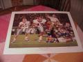 Picture: Georgia Bulldogs Return to Glory 1997 Print signed and numbered by artist Alan Zuniga. Includes Mike Bobo, Robert Edwards, and Jim Donnan.