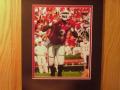Picture: D.J. Shockley "in the pocket" Georgia Bulldogs original 8 X 10 photo professionally double matted to 11 X 14 to fit a standard frame.