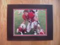 Picture: Matthew Stafford and UGA VII Georgia Bulldogs "Give Me a Seven and Seven" original 8 X 10 photo professionally double matted to 11 X 14 so that it fits a standard frame.