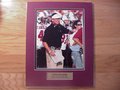 Picture: Steve Spurrier South Carolina Gamecocks original 8 X 10 photo professionally double matted to 11 X 14 to fit a standard frame with a name plate that reads "Steve Spurrier, South Carolina Gamecocks."