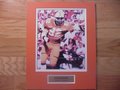 Picture: Reggie White Tennessee Volunteers original 8 X 10 photo professionally double matted in team colors to 11 X 14 with name plate so that it fits a standard frame.