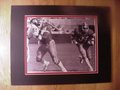Picture: Herschel Walker Georgia Bulldogs vs. Memphis State 8 X 10 original photo professionally double matted to 11 X 14 to fit a standard frame.
