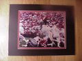 Picture: Herschel Walker Georgia Bulldogs original 8 X 10 photo professionally double matted to 11 X 14 to fit a standard frame. This is Herschel diving over Tennessee!