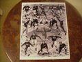 Picture: Notre Dame Fighting Irish Collage of the 1947 National Champions original 8 X 10 photo/print includes head coach Frank Leahy, Johnny Lujack, Sitko, Panelli, Livingstone, Brennan, Hart and others.
