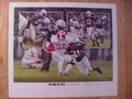 Picture: Auburn Tigers "Sack on the Plains" is signed by artist Alan Zuniga and features the tough Auburn defense sacking Brodie Croyle.