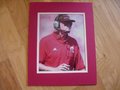 Picture: Tom Osbourne Nebraska Cornhuskers original 8 X 10 photo professionally double matted to 11 X 14 to fit a standard frame.
