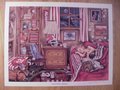 Picture: Alabama Crimson Tide "Sweet Home Alabama" dreams print features a young boy dreaming about the Crimson in his Alabama bedroom and is signed by the artist.