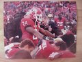 Picture: Knowshon Moreno prays with his Georgia Bulldogs teammates original 16 X 20 photo print.