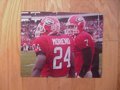 Picture: Knowshon Moreno and Matthew Stafford Georgia Bulldogs original 20 X 30 photo poster.