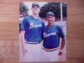 Picture: Dale Murphy and Luke Appling Atlanta Braves 8 X 10 photo.