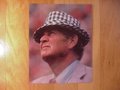 Picture: Bear Bryant Alabama Crimson Tide 11 X 14 photo.