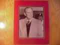 Picture: Bear Bryant Alabama Crimson Tide 8 X 10 photo professionally double matted to 11 X 14 so that it fits a standard frame.