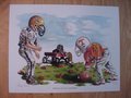 Picture: Tennessee Volunteers and Vanderbilt Commodores limited edition "Backyard Rivalry" print is signed and numbered out of only 700 by the artist and fits a standard frame.