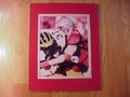 Picture: Chris Spielman Ohio State Buckeyes original 8 X 10 photo against Michigan double matted in team colors to 11 X 14 so that it fits a standard frame.