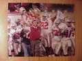 Picture: Jim Tressel with his players 2002 National Championship Game Ohio State Buckeyes original 16 X 20 photo/poster.