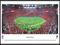 Picture: Panoramic poster of the Georgia Dome, home of the Atlanta Falcons, professionally framed to 13.75 X 40.25. On June 30, 1965, one of the most significant days in Atlanta's sports history, the National Football League awarded its 15th franchise to the city. Excited fans showed their enthusiasm by purchasing 45,000 season tickets in a brief 54-day period with almost no promotion; an NFL record for a new team. "Falcons" was suggested by many, with reasons from a school teacher from Griffin, Georgia, singled out. Miss Julia Elliott said, "The Falcon is proud and dignified, with great courage and fight. It never drops its prey. It is deadly and has a great sporting tradition." From the NFL Stadiums collection.