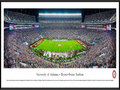 Picture: Just out from Alabama's 30-16 win over LSU on November 7, 2015! Alabama Crimson Tide Bryant Denny Stadium panoramic poster professionally framed. This panorama, taken by James Blakeway, captures two top-ranked teams in an exciting night of football at historic Bryant-Denny Stadium, as the Alabama Crimson Tide played host to an SEC West opponent, LSU. While the clash between these two powerhouses has become a bit of a rivalry as the intensity and competitiveness has grown, Alabama continues to lead the overall series. The sellout crowd for this national interest game illustrates the loyalty of the Crimson Tide football fan base, touted to be the most committed and passionate fans in college football.