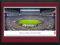 Picture: Just out from Alabama's 30-16 win over LSU on November 7, 2015! Alabama Crimson Tide Bryant Denny Stadium panoramic poster professionally double matted in team colors and framed. This panorama, taken by James Blakeway, captures two top-ranked teams in an exciting night of football at historic Bryant-Denny Stadium, as the Alabama Crimson Tide played host to an SEC West opponent, LSU. While the clash between these two powerhouses has become a bit of a rivalry as the intensity and competitiveness has grown, Alabama continues to lead the overall series. The sellout crowd for this national interest game illustrates the loyalty of the Crimson Tide football fan base, touted to be the most committed and passionate fans in college football.