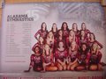 Picture: 2015 Alabama Crimson Tide "Built By Bama" 17 X 22 Gymnastics Poster.