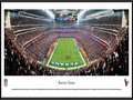 Picture: This panorama of Reliant Stadium has been professionally framed to 13.75 X 40.25. It captures a pivotal moment for the Houston Texans during their 19-13 win over the Cincinnati Bengals in the AFC Wild Card round of the NFL playoffs. When the Houston Oilers departed the city after the 1996 season, many fans thought the NFL would never return. But in 1999, the NFL awarded Houston the 32nd franchise. The Texans began play on September 8, 2002, at Reliant Stadium, the first retractable roof stadium in the NFL. It was a magical night for the Texans as they beat the Dallas Cowboys 19-10. Fast-forward 10+ years and Texans' fans continue to pack Reliant Stadium, week after week, year after year. From the NFL Stadiums collection.