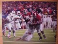 Picture: Alabama Crimson Tide 2009 SEC Champions image seven. We are the exclusive copyright holders of this image. Mark Ingram scores a touchdown over Brandon Spikes original 11 X 14 photo.