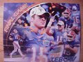 Picture: Tim Tebow final Florida Gators game 16 X 20 print.