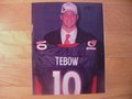 Picture: Tim Tebow of the Florida Gators becomes a member of the Denver Broncos 11 X 14 photo.