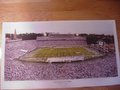 Picture: North Carolina Tar Heels Kenan Memorial Stadium poster/print from 2008 entitled "Heels Hold Off Irish" as the "QB Keeper is the Closer" in UNC;s 29-24 victory over Notre Dame,