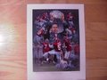 Picture: Daniel Moore Alabama Crimson Tide "A Crimson Tradition" 9.25 X 12.25 2009 BCS National Champions print signed by the artist. This is part of Moore's "The Greatest Year Ever" series and features Nick Saban, Mark Ingram and others in Alabama's January 7, 2010 Rose Bowl win over Texas.