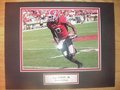 Picture: AJ Green Georgia Bulldogs original 8 X 10 photo double matted to 11 X 14 with a gold-colored identification plate.