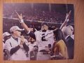 Picture: Cam Newton being interviewed by Tracy Wolfson with Gene Chizik by his side Auburn Tigers original 16 X 20 SEC Championship photo/print. We are the exclusive copyright holders of this image.