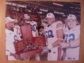 Picture: Auburn Tigers players Harris Gaston, Andrew Parmer, and Anthony Gulley Morgan with the 2010 SEC Championship Trophy original 16 X 20 photo/print. We are the exclusive copyright holders of this image.