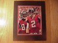 Picture: Matt Ryan and Roddy White Atlanta Falcons original 8 X 10 photo professionally double matted to 11 X 14.